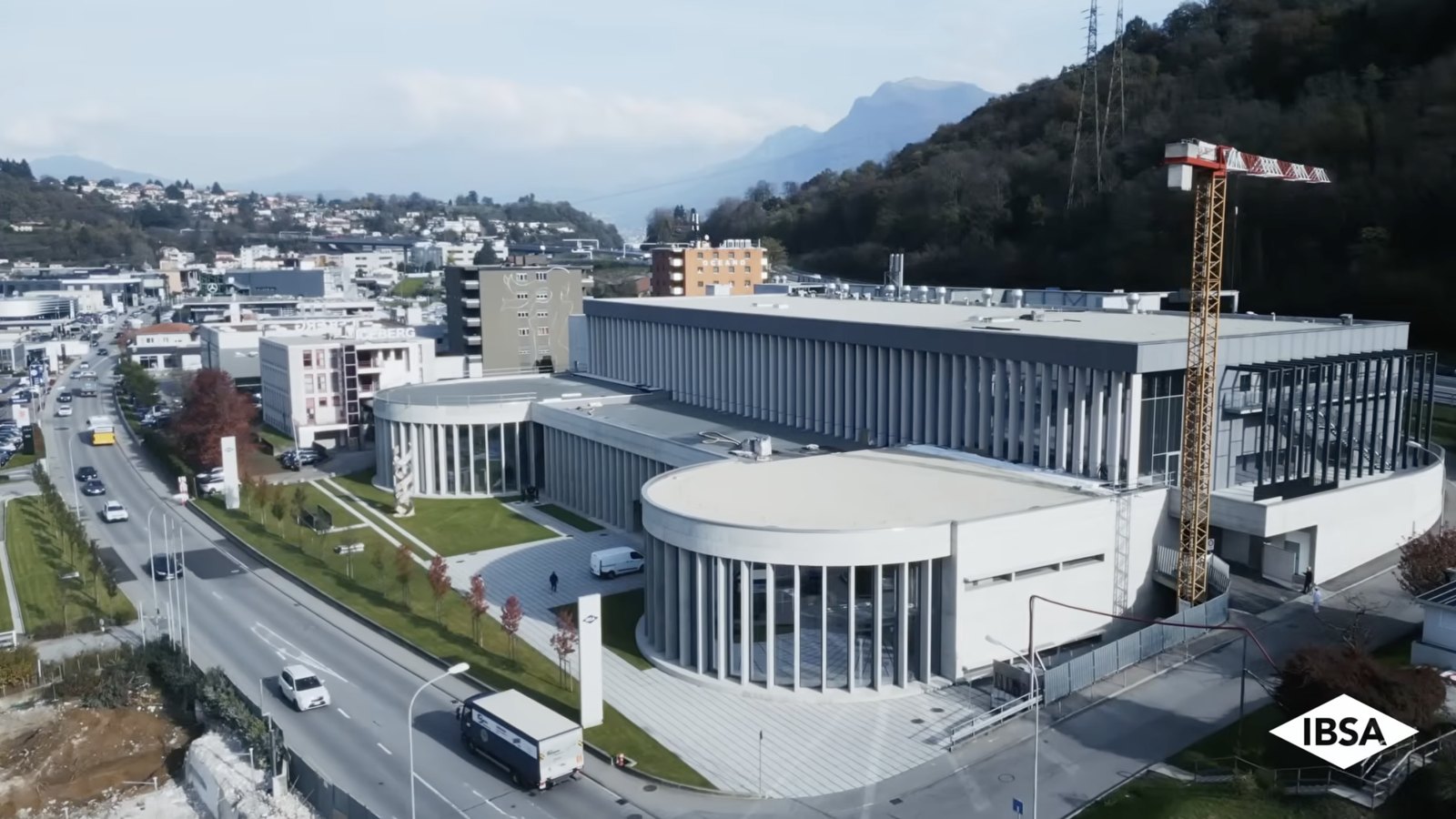 Corporate film — ripresa aerea della sede